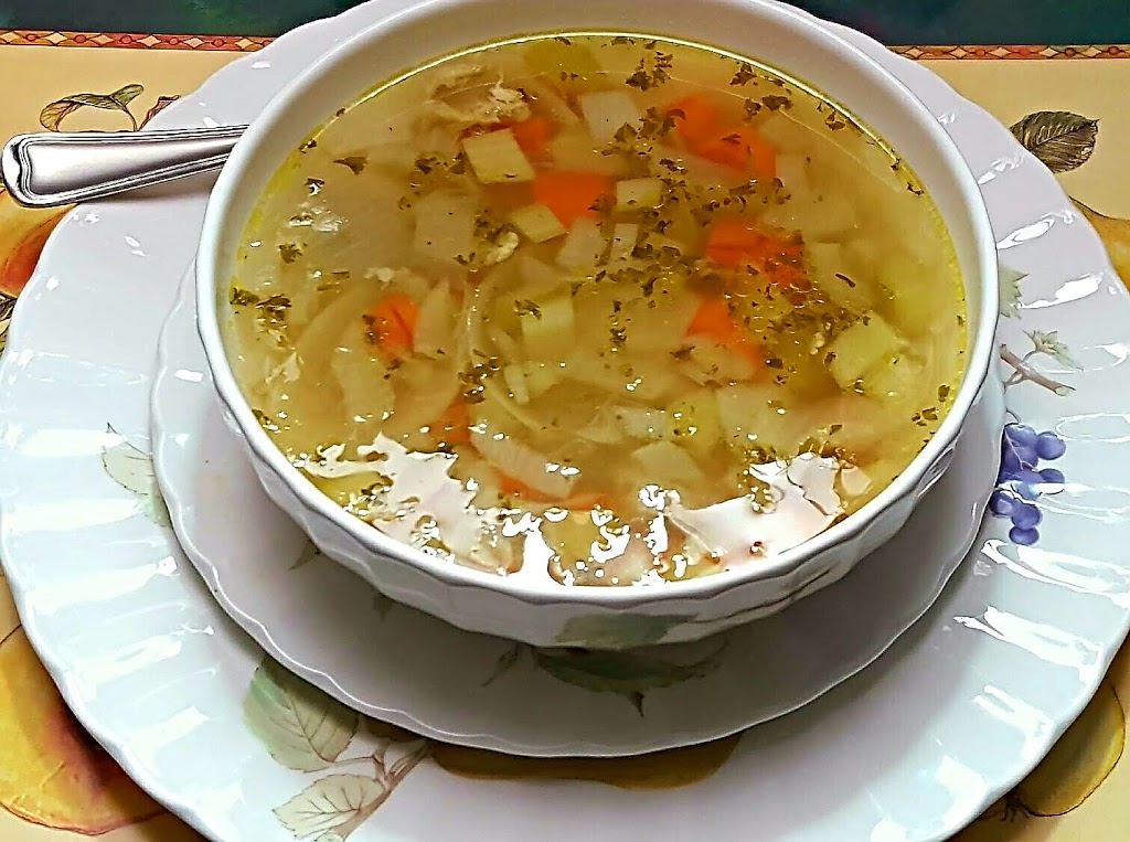 Super Simple Modern Style Homemade Chicken Soup
